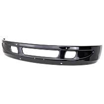 Front Bumper, Black, with Small Tow Hook Hole