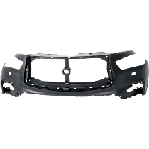 Front, Upper Primed Bumper Cover, For Models With Headlight Washer