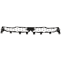 Lower Bumper Grille, Textured