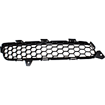 Front, Driver Side Bumper Grille, Textured Black