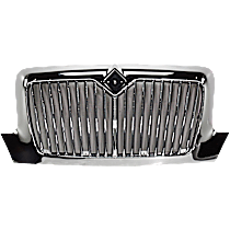 Grille, Chrome Shell and Insert, Base Model