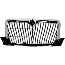 Grille, Chrome Shell and Insert, Base Model