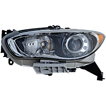 Driver Side Headlight, Without bulb(s), HID/Xenon, Without HID bulb and ballast
