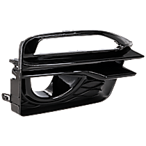 Front, Passenger Side Fog Light Trim, Chrome, Red Sport/(Hybrid (Sport Type)/Sport Models