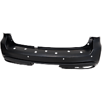 Rear Primed Bumper Cover,  Wheel Drive