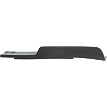 Front, Passenger Side Bumper Trim, Primed, Inner Bumper Air Guide