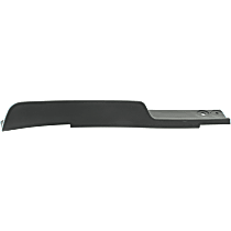 Front, Driver Side Bumper Trim, Primed, Inner Bumper Air Guide