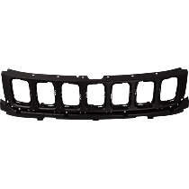 Upper Grille Assembly, Primed Black Shell and Insert, CAPA CERTIFIED