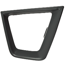 Front, Passenger Side Fog Light Trim, Gray