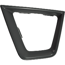 Front, Driver Side Fog Light Trim, Gray
