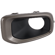 Front, Passenger Side Fog Light Trim, Bronze