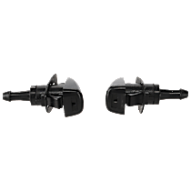 Driver and Passenger Side Windshield Washer Nozzles