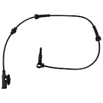 Front, Driver or Passenger Side ABS Speed Sensor, Wheel Mounted, For Models With Off Road Suspension