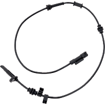 Rear, Driver or Passenger Side ABS Speed Sensor, With Standard Suspension
