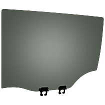 Rear, Driver Side Door Glass, Gray Tint Privacy, DD12883YPY