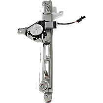 Rear, Passenger Side Window Regulator, Power