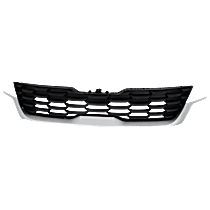 Grille Assembly, Textured Gray Shell and Insert