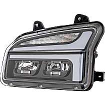 Driver Side Headlight, Without bulb(s), LED, Clear Lens