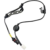 Rear, Driver Side ABS Speed Sensor, For Models With Standard ABS