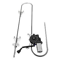 Front, Driver Side Window Regulator, Power