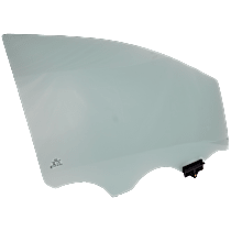 Front, Passenger Side Door Glass, Green Tint, FD26506GTY