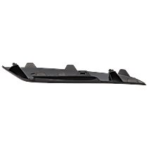 Rear, Passenger Side Bumper Trim, Textured Black