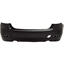 Front Primed Bumper Cover, For Models Without F Sport Package and Park Distance Control Sensor Holes