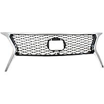 Grille, Chrome Shell with Dark Gray Insert, 6 Cyl., 3.5L Engine