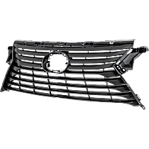 Grille Assembly, Dark Gray Shell and Insert, Base Model, 6 Cyl., 3.5L Engine