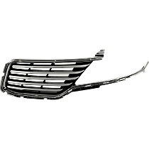 Grille Assembly, Chrome Shell and Insert, Grille