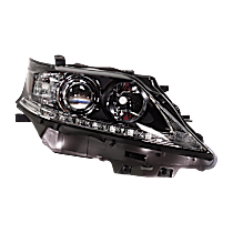 Passenger Side HID/Xenon Headlight, Without bulb(s), Canada Built Vehicle, OE Replacement