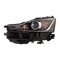 Driver Side Headlight, with Bulb, LED, Clear Lens