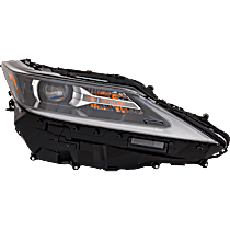 Passenger Side LED Headlight, With bulb(s), Canada Built Vehicle, For models Without  Washers, OE Replacement
