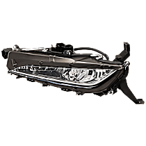 Front, Driver Side LED Fog Light, With bulb(s), Canada Built Vehicle, OE Replacement