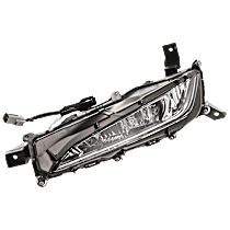 Front, Driver Side LED Fog Light, With bulb(s), Canada Built Vehicle, OE Replacement, CAPA Certified