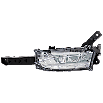 Front, Driver Side LED Fog Light, With bulb(s)