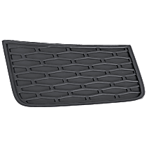 Front, Passenger Side, Upper Fog Light Trim, Textured Black