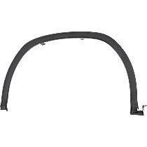 Front, Driver Side, Fender Flares, Textured Black