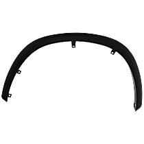Front, Driver Side Fender Flares, Wheel Opening Molding, Textured Black