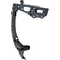 Driver Side Radiator Support Upper Tie Bar, Base Model