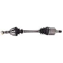 Front, Driver Side Axle Assembly, 6 Cyl., 2.5L Engine