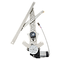 Front, Driver Side Window Regulator, Power