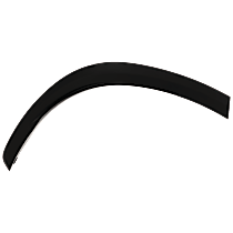 Rear, Passenger Side Fender Trim, Textured Black