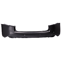 Rear Primed Bumper Cover, For Models With Park Distance Control Sensor Holes, CAPA Certified