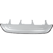 Rear Bumper Trim, Canada (For Models Without Special Edition Package, F Sport Package, Towing Package, Without Hands-Free Liftgate) or Japan Built Vehicle, Silver, CAPA Certified