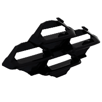 Front Tow Hook, Gloss Black, Sedan