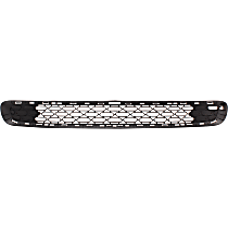 Front, Lower Bumper Grille, For Models Without John Cooper Works Package, With Chrome Bumper Trim, Textured, CAPA Certified