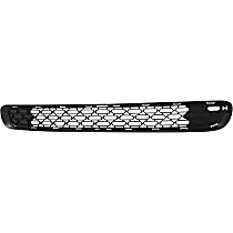 Front, Lower Bumper Grille, For Models Without John Cooper Works Package and Chrome Bumper Trim, Textured, CAPA Certified
