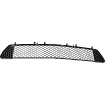 Front Bumper Grille, Black