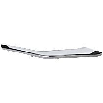 Front, Passenger Side, Lower Bumper Trim, Chrome